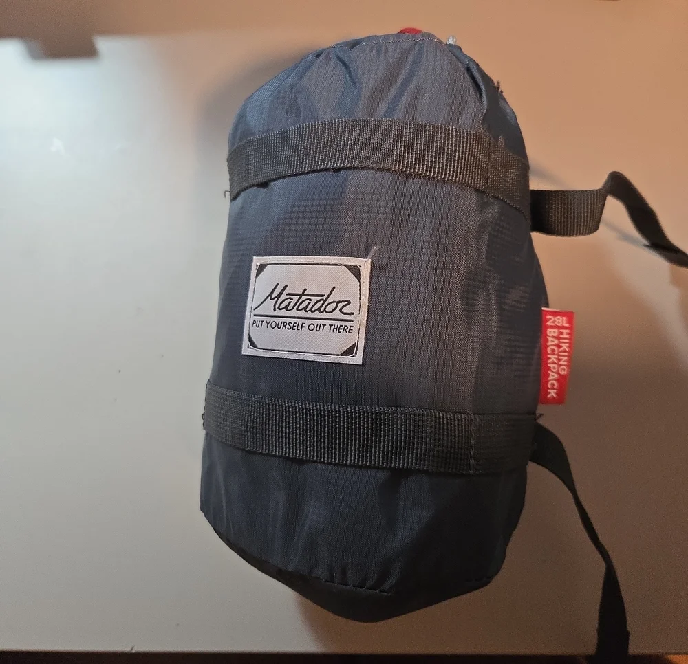 Matador Beast 28L Technical Packable Hiking Backpack — Charcoal Gray